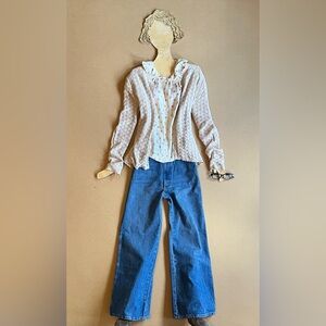 Doen Silk Bel Top in Citrus Blossom sz xxl